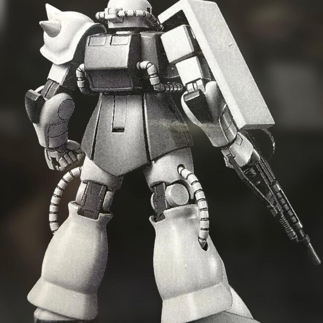MS-06 量産型ザク バンダイホビーセンター専用エコプラ ダンボール梱包発送 — image 3