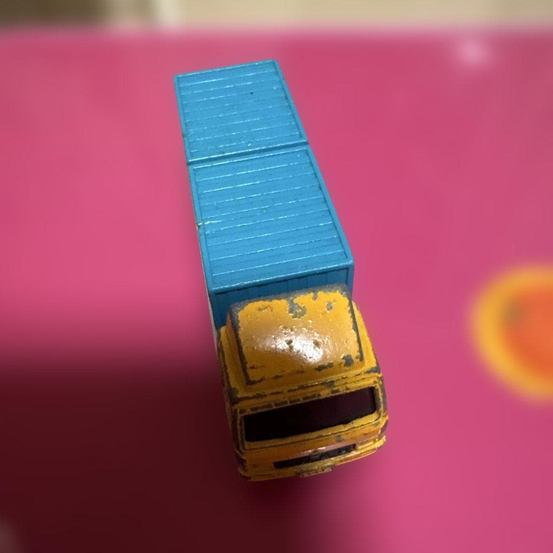 トミカ コンテナトラック イエロー ブルー — image 1
