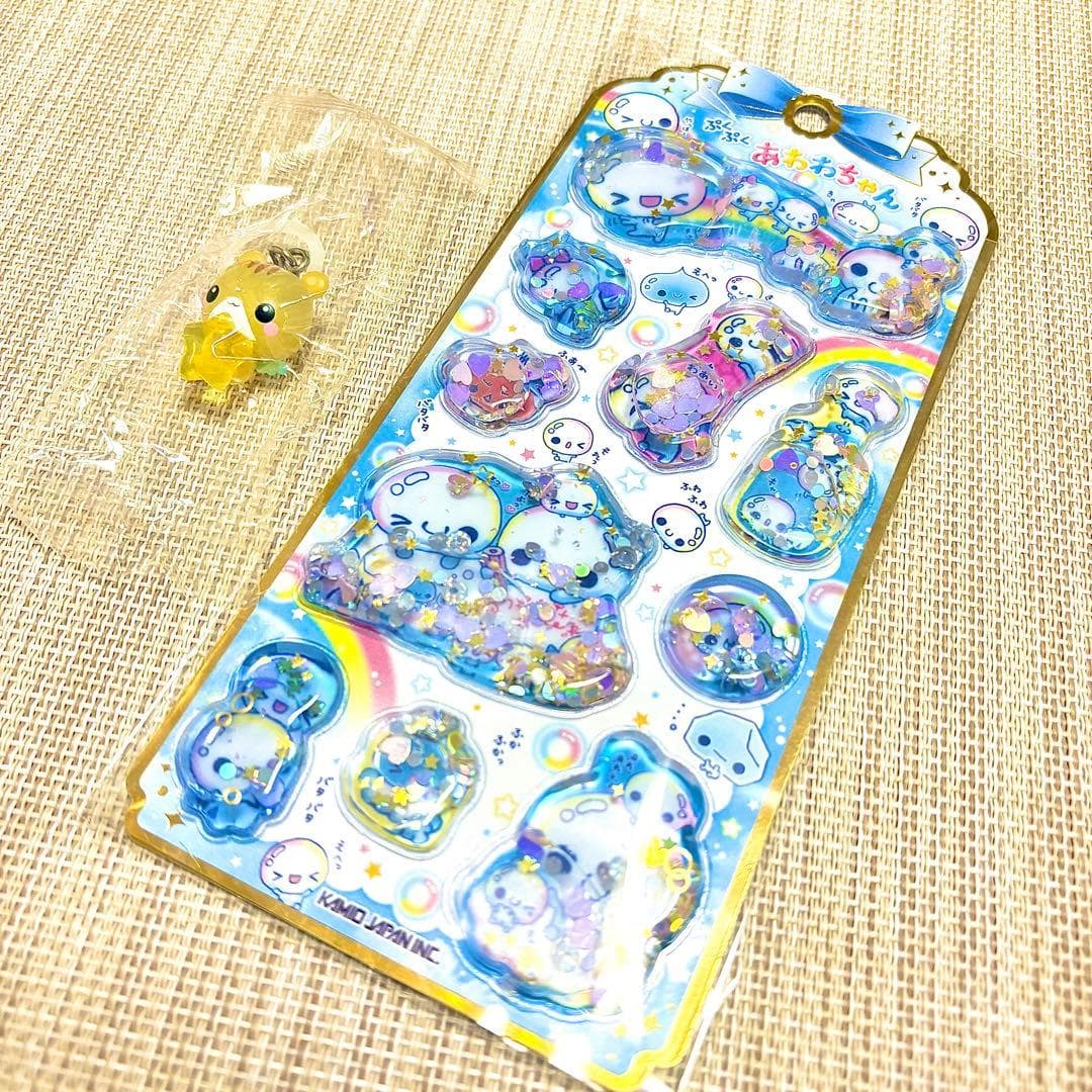 ぷくぷくあわわちゃん ウォーターシール おまけ付き♥ — image 1
