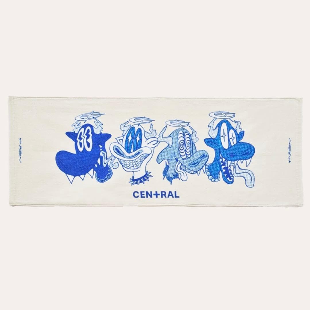 【未開封】KING GNU CEN+RALツアー フェイスタオル [アイボリー] — image 1