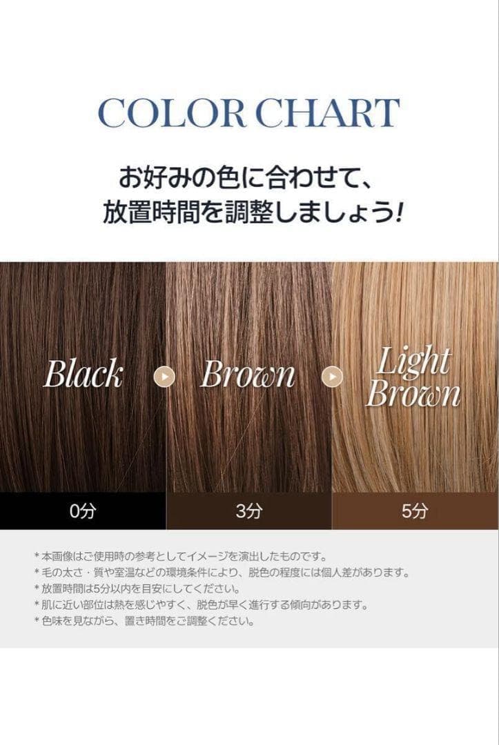 『当日発送』コスノリ イージーブロウトーンチェンジャー眉毛脱色ブリーチ 1回分 — image 5