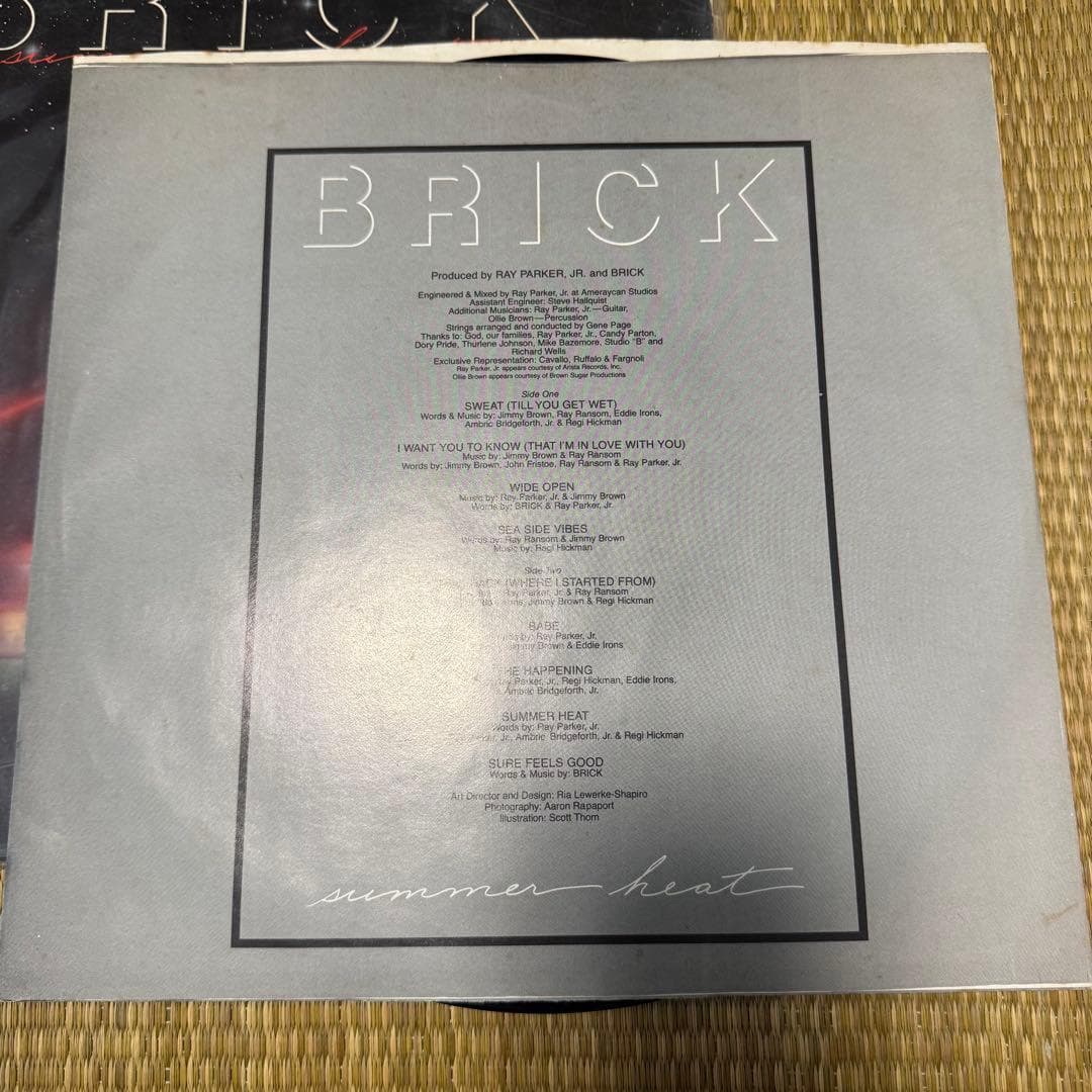 BRICK Summer Heat アナログレコード — image 4