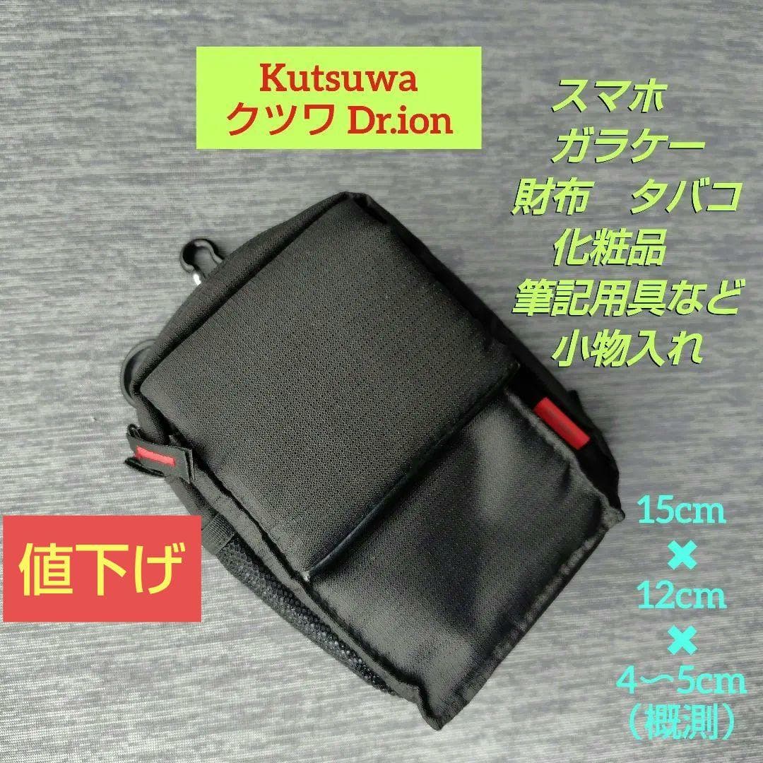 Kutsuwa クツワ Dr.ion スマホ 携帯ケース ブラック — image 1