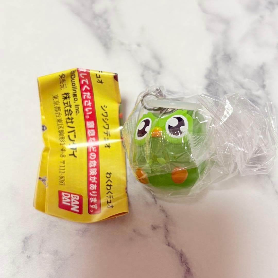 Duolingo デュオリンゴ めじるしアクセサリー ぴえんデュオ ガチャガチャ — image 1