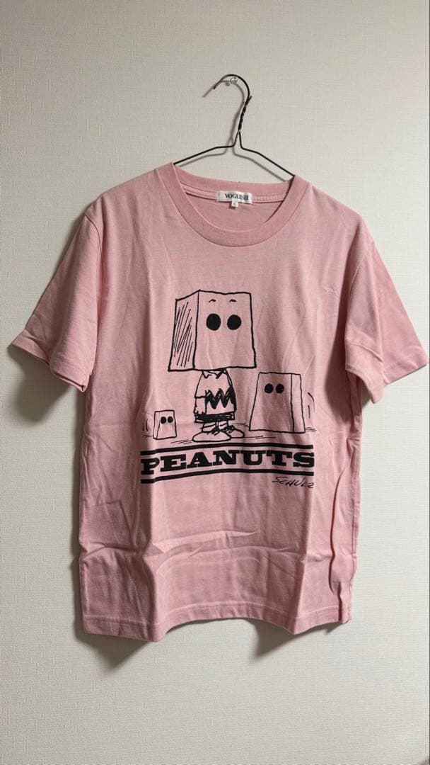 VOGUISH PEANUTS Tシャツ Lサイズ ピンク — image 1