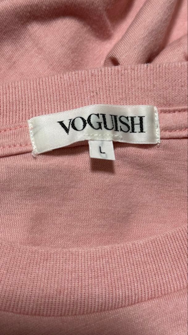 VOGUISH PEANUTS Tシャツ Lサイズ ピンク — image 3