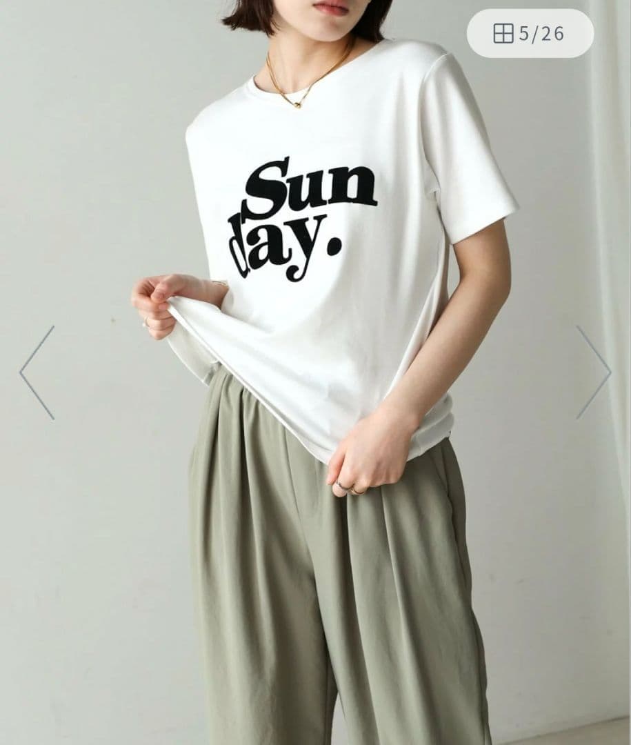 新品　タグ付き　Bou Jeloud ロゴTシャツ オフホワイト 38サイズ — image 4