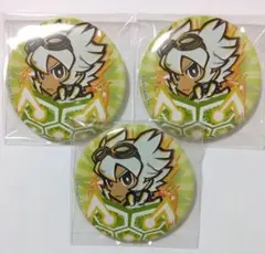 イナズマイレブン　缶バッジ　サル　SARU　3個セット　イートゥーン — image 1
